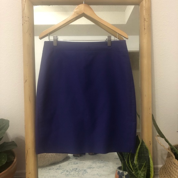 J. Crew Dresses & Skirts - Purple pencil skirt